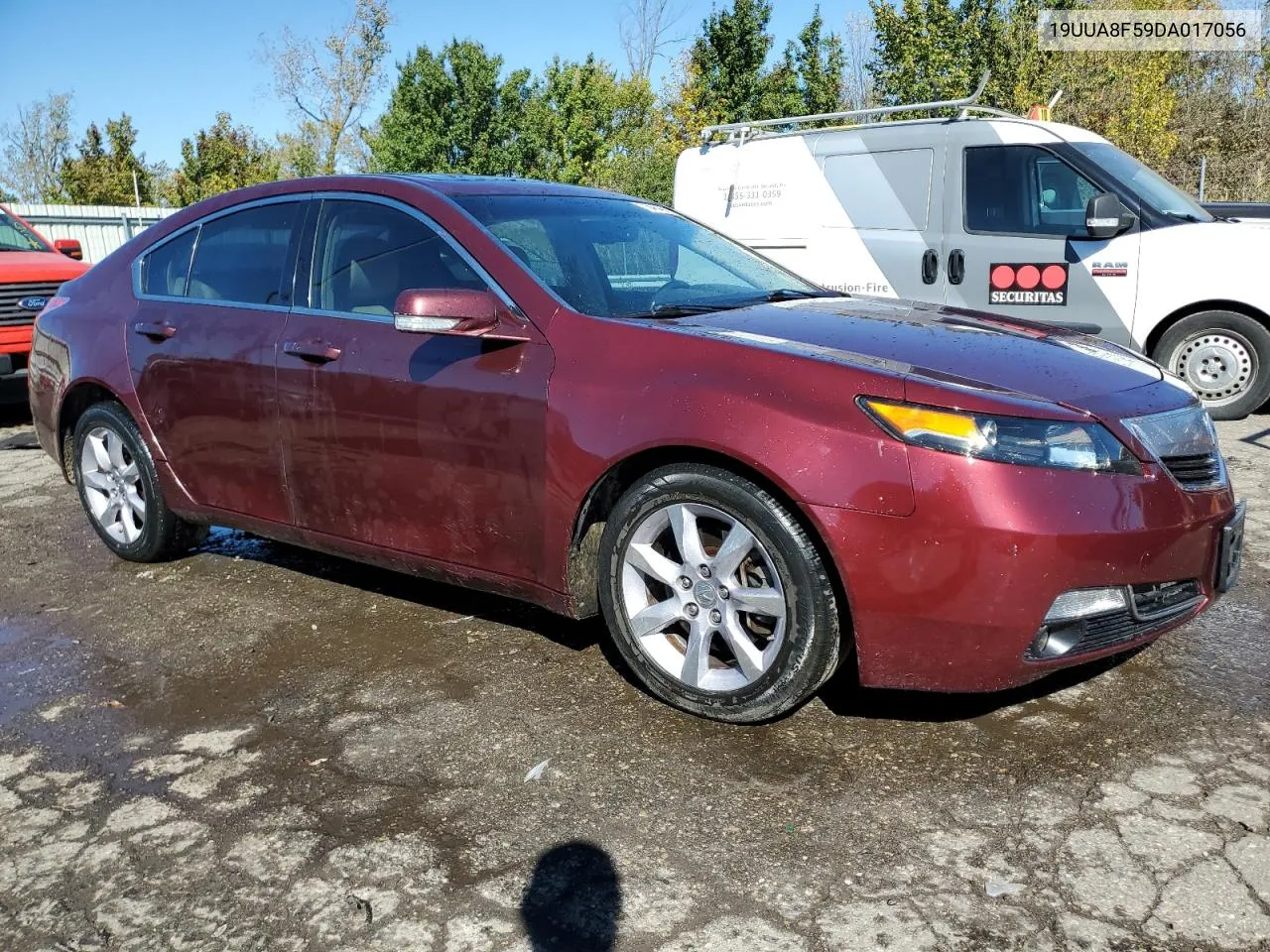 2013 Acura Tl Tech VIN: 19UUA8F59DA017056 Lot: 75464654