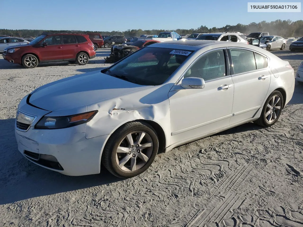 2013 Acura Tl Tech VIN: 19UUA8F59DA017106 Lot: 76892494