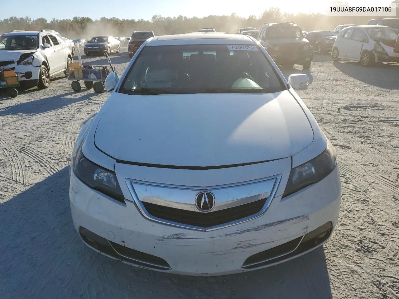 2013 Acura Tl Tech VIN: 19UUA8F59DA017106 Lot: 76892494