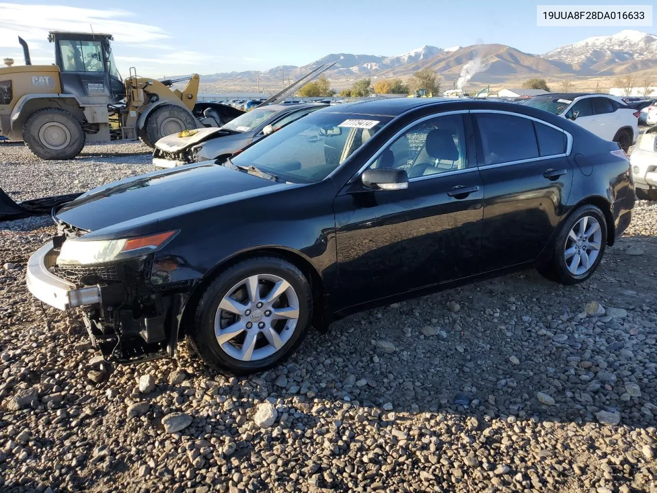 2013 Acura Tl VIN: 19UUA8F28DA016633 Lot: 77779414