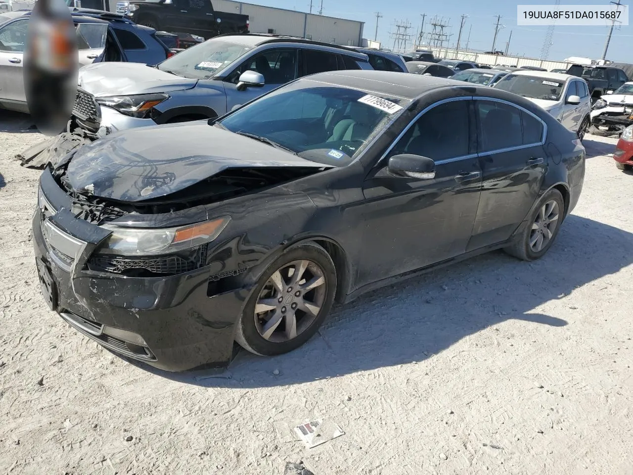 2013 Acura Tl Tech VIN: 19UUA8F51DA015687 Lot: 77799694