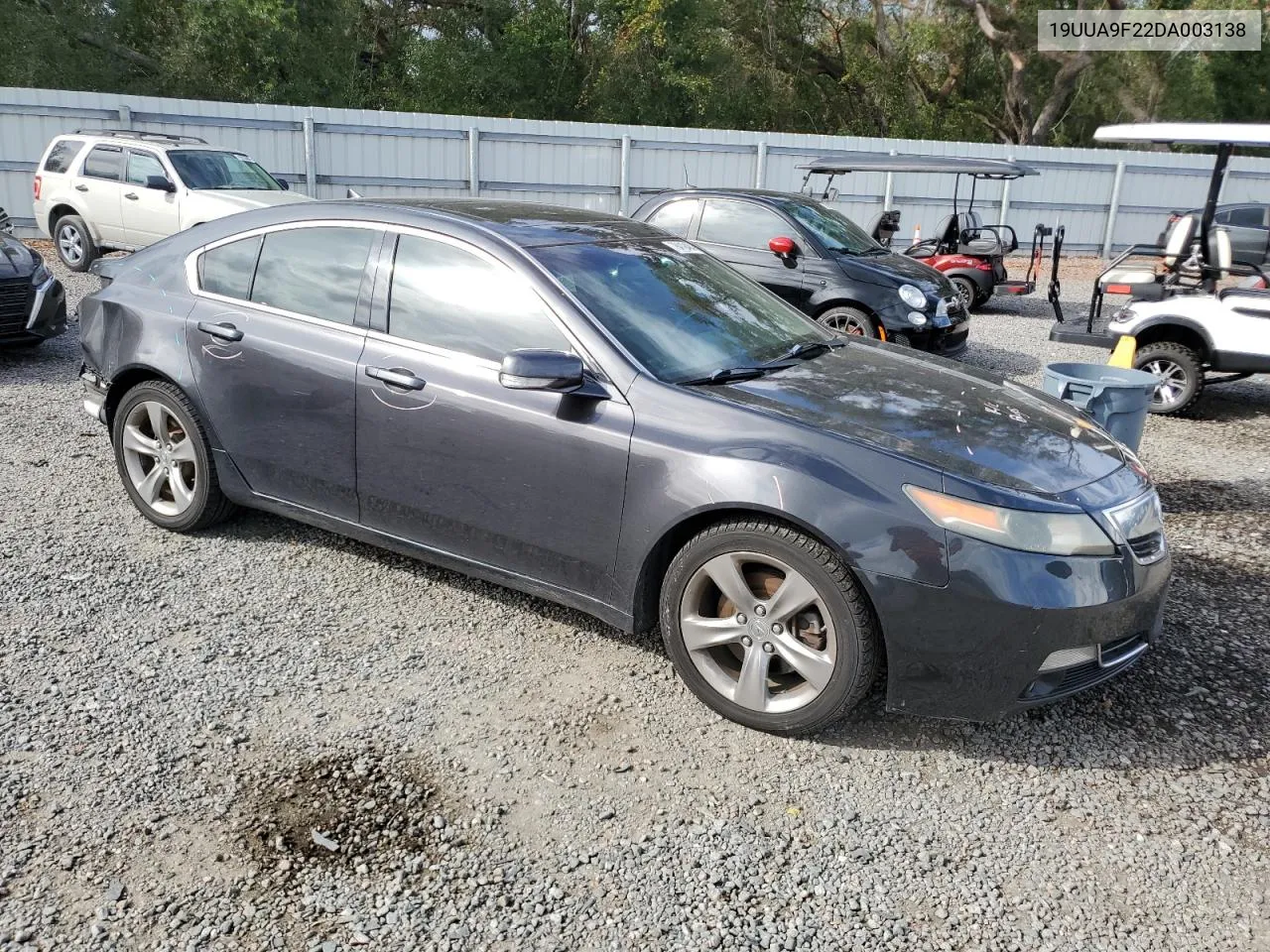 2013 Acura Tl VIN: 19UUA9F22DA003138 Lot: 78419404