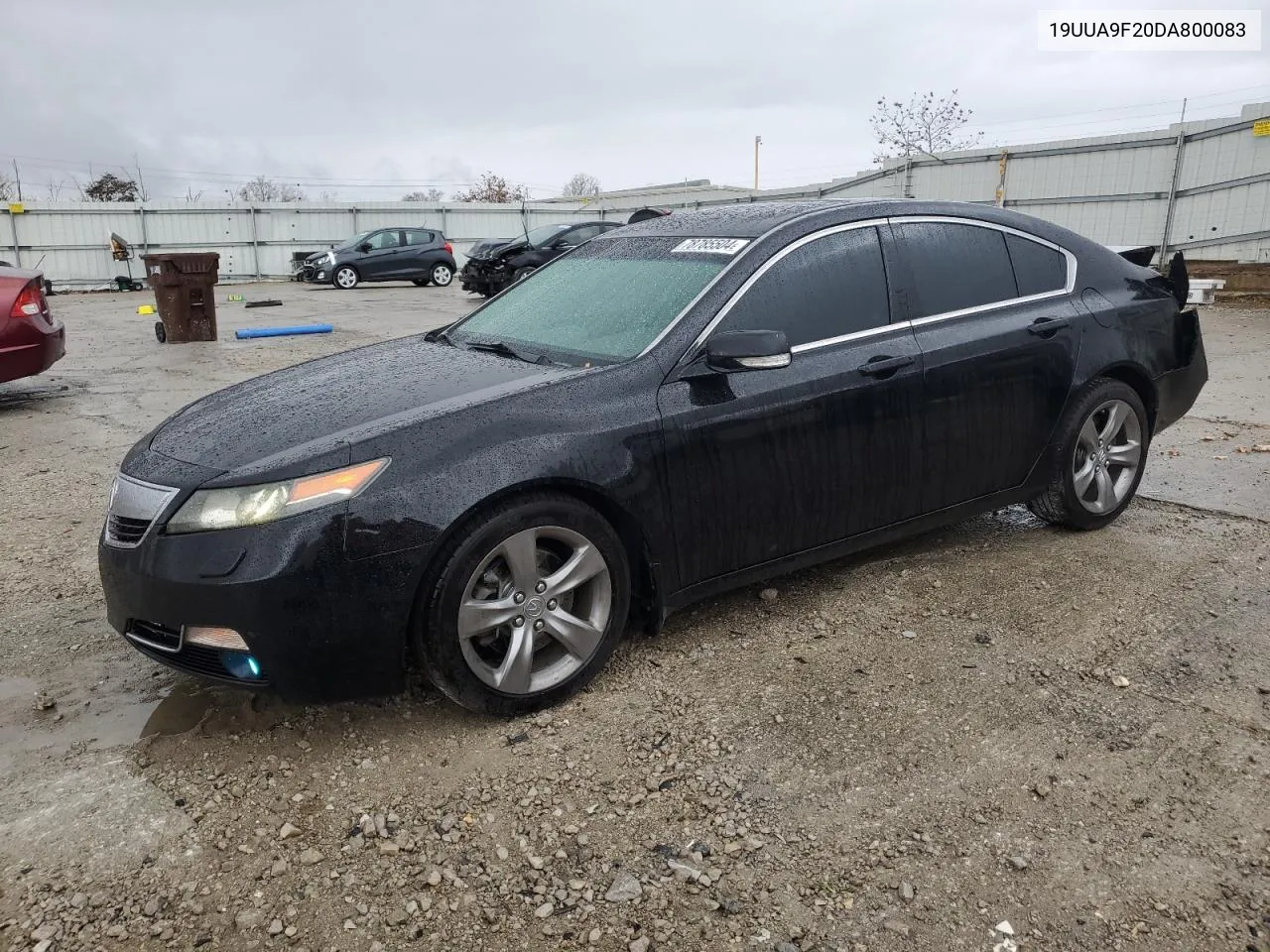 2013 Acura Tl VIN: 19UUA9F20DA800083 Lot: 78785504