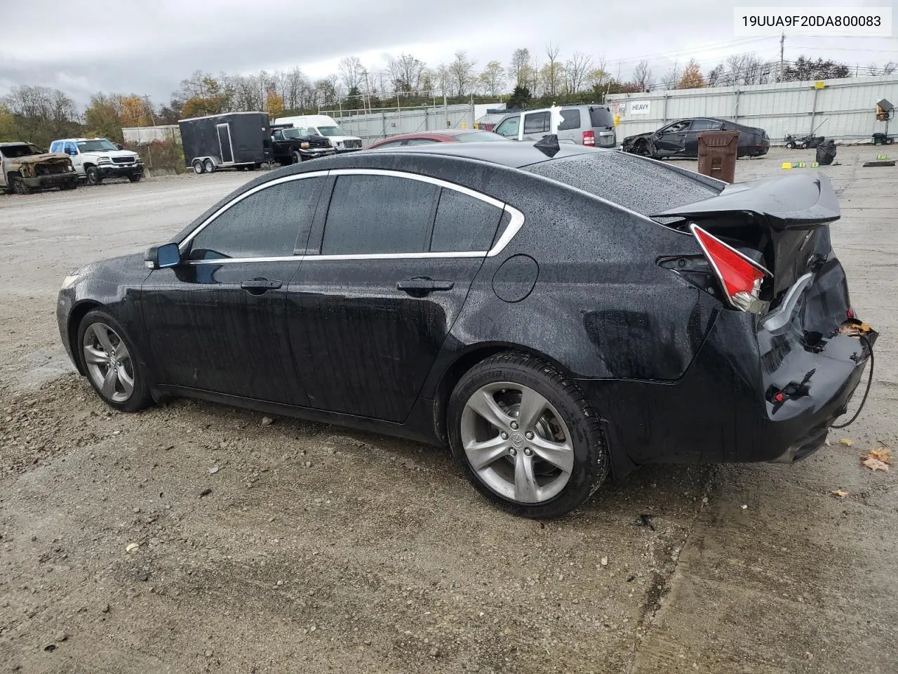 2013 Acura Tl VIN: 19UUA9F20DA800083 Lot: 78785504