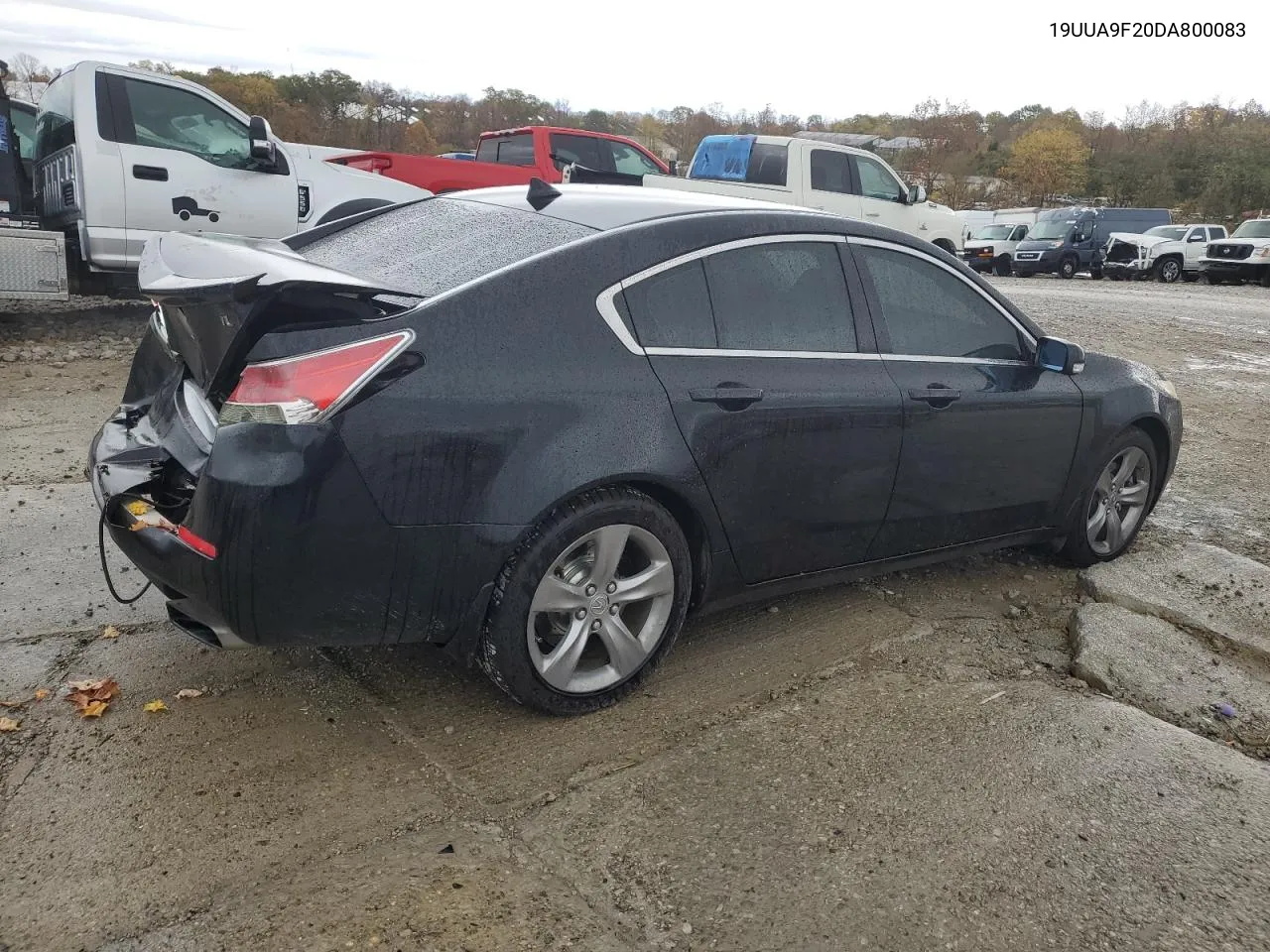 2013 Acura Tl VIN: 19UUA9F20DA800083 Lot: 78785504