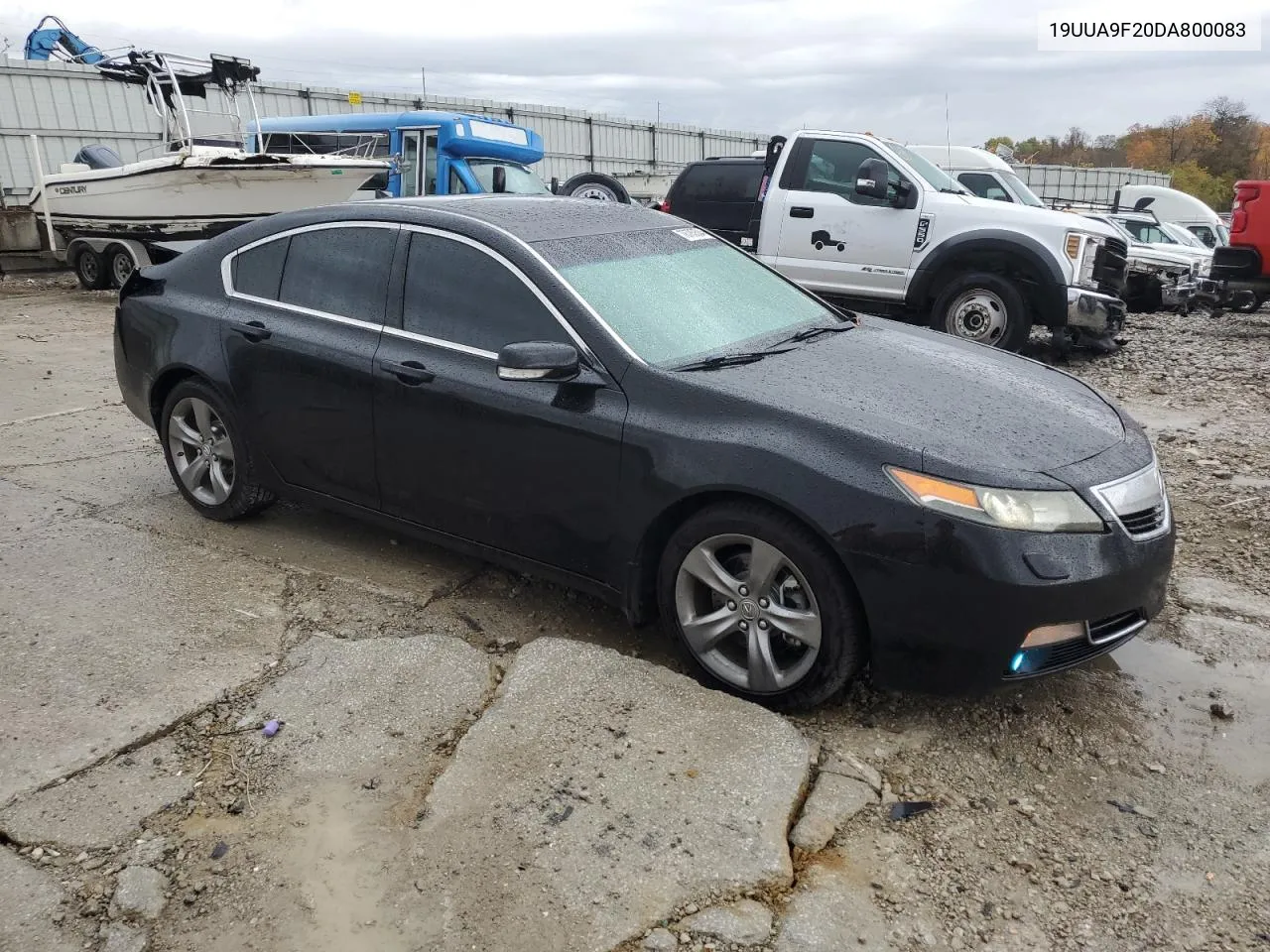 2013 Acura Tl VIN: 19UUA9F20DA800083 Lot: 78785504