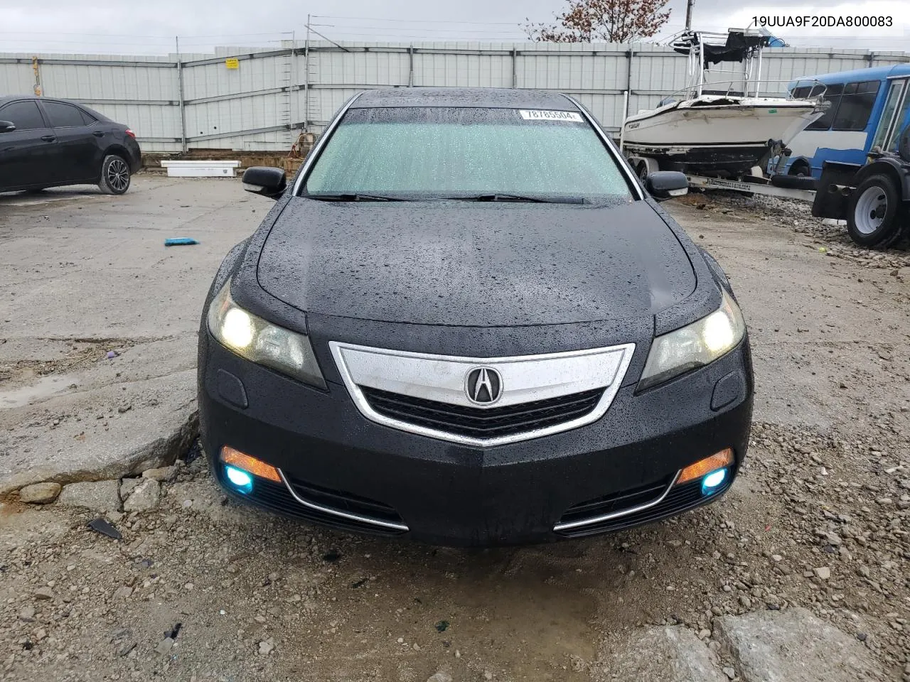 2013 Acura Tl VIN: 19UUA9F20DA800083 Lot: 78785504