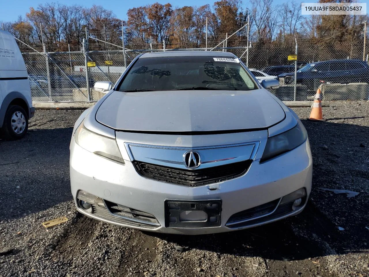 2013 Acura Tl Tech VIN: 19UUA9F58DA005437 Lot: 78844284