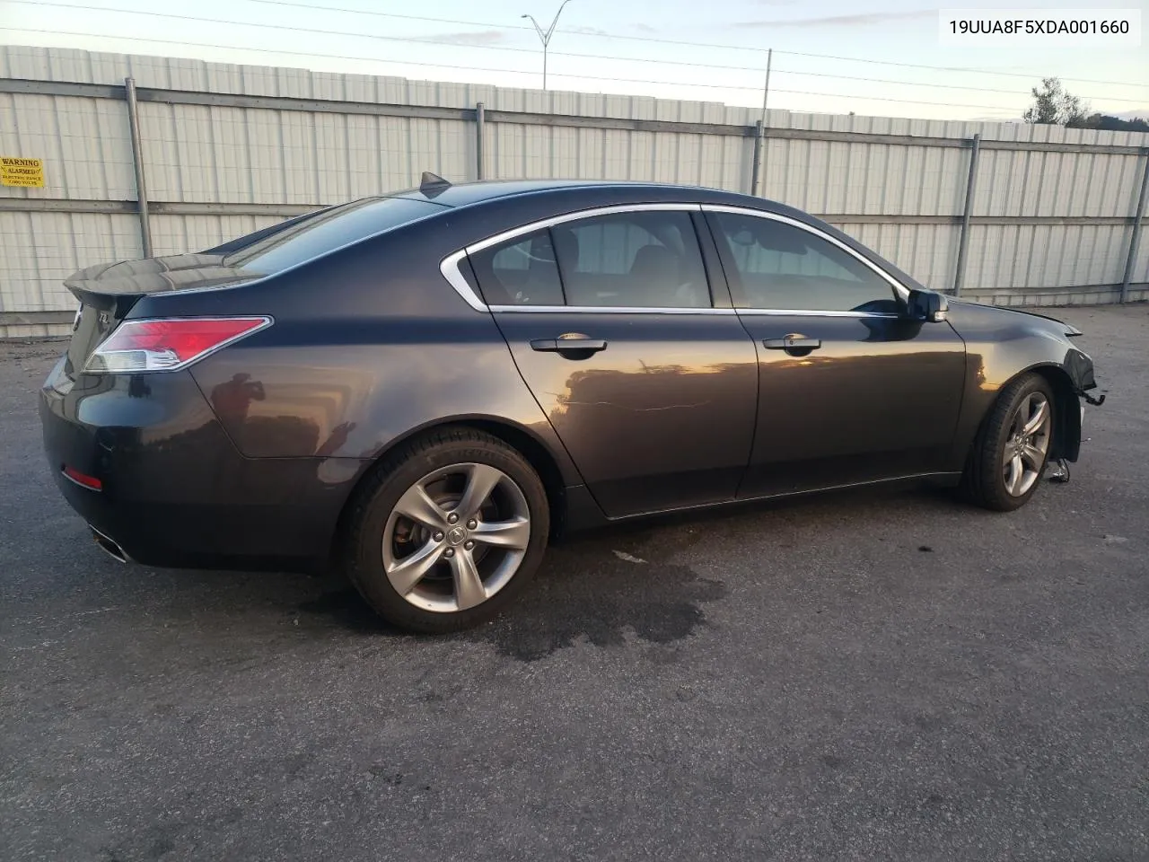 2013 Acura Tl Tech VIN: 19UUA8F5XDA001660 Lot: 78963104