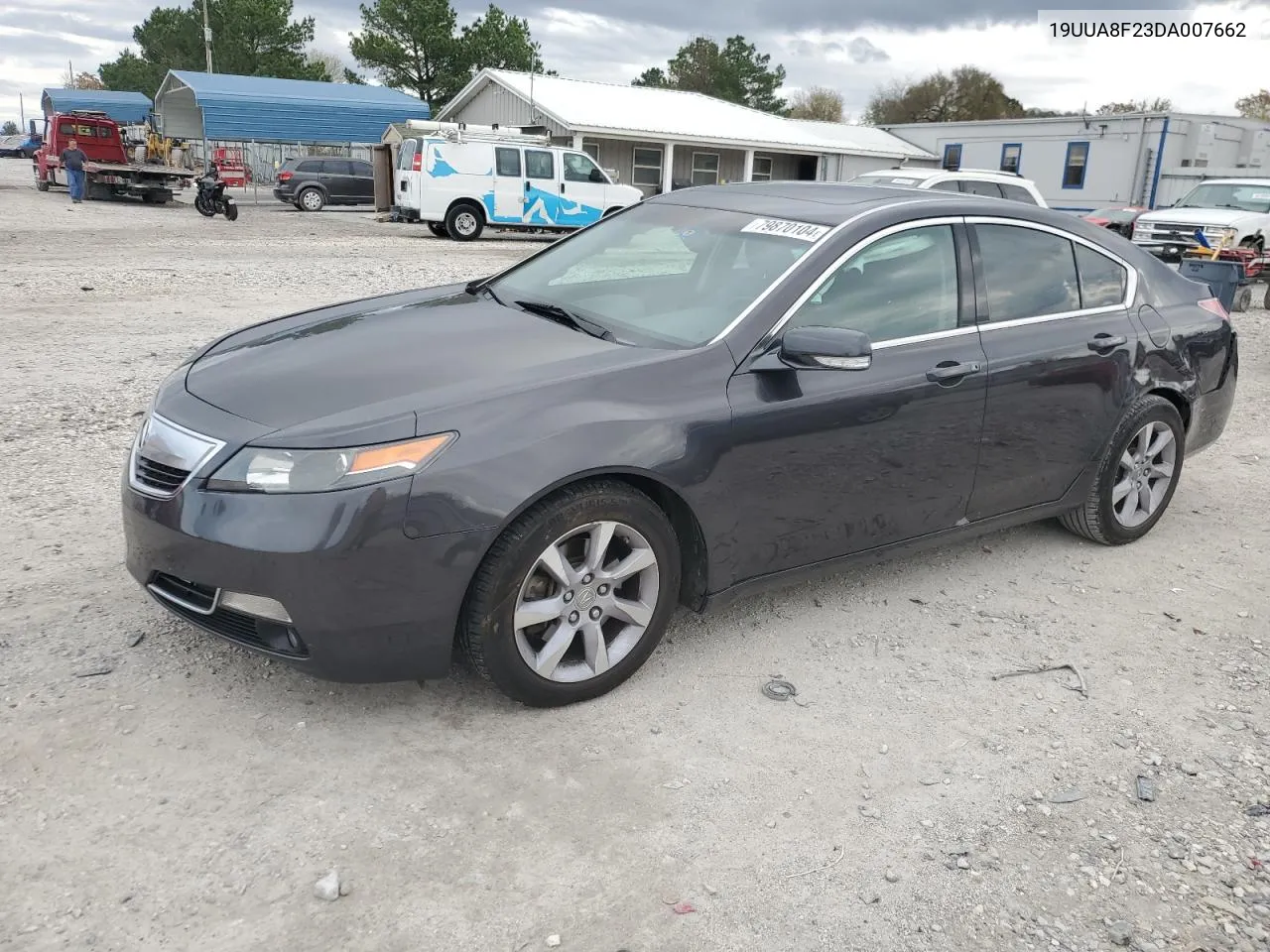 2013 Acura Tl VIN: 19UUA8F23DA007662 Lot: 79870104