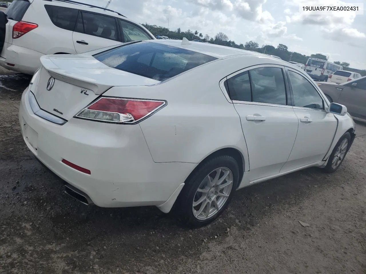 2014 Acura Tl Advance VIN: 19UUA9F7XEA002431 Lot: 59313304