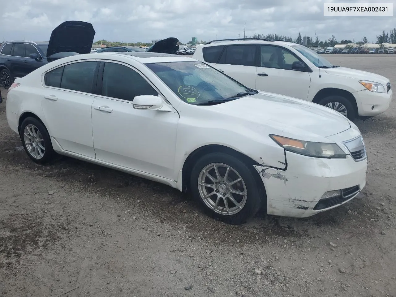 2014 Acura Tl Advance VIN: 19UUA9F7XEA002431 Lot: 59313304