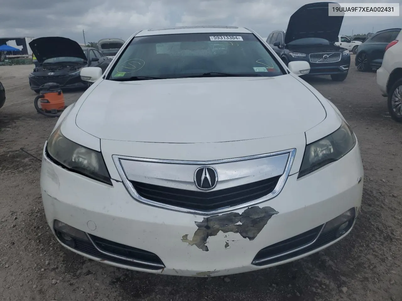 2014 Acura Tl Advance VIN: 19UUA9F7XEA002431 Lot: 59313304