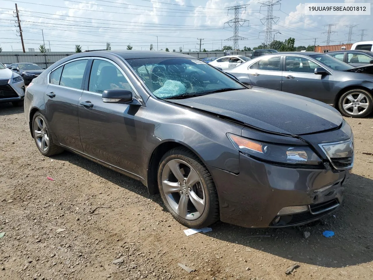 2014 Acura Tl Tech VIN: 19UUA9F58EA001812 Lot: 59709674