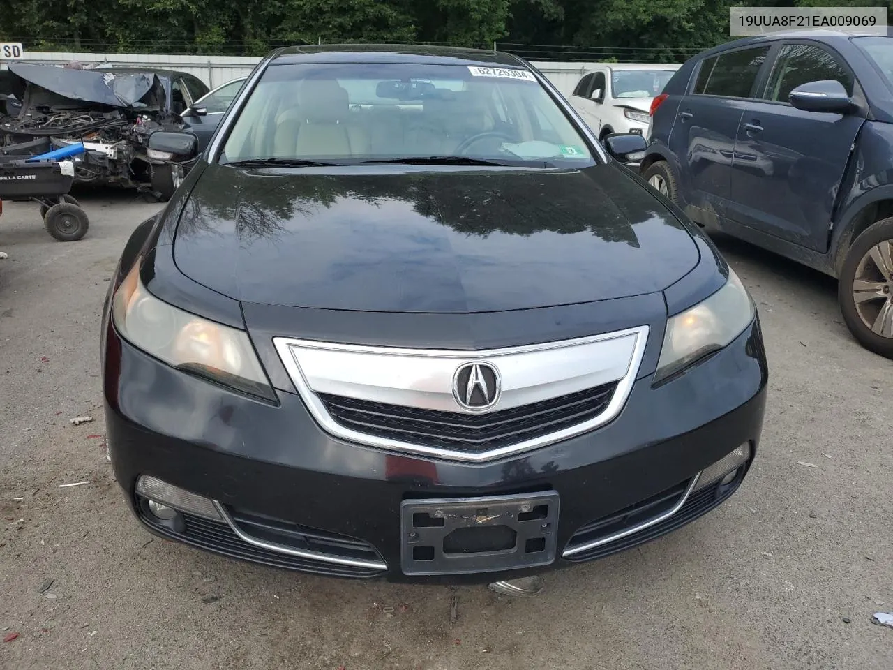 2014 Acura Tl VIN: 19UUA8F21EA009069 Lot: 62725304