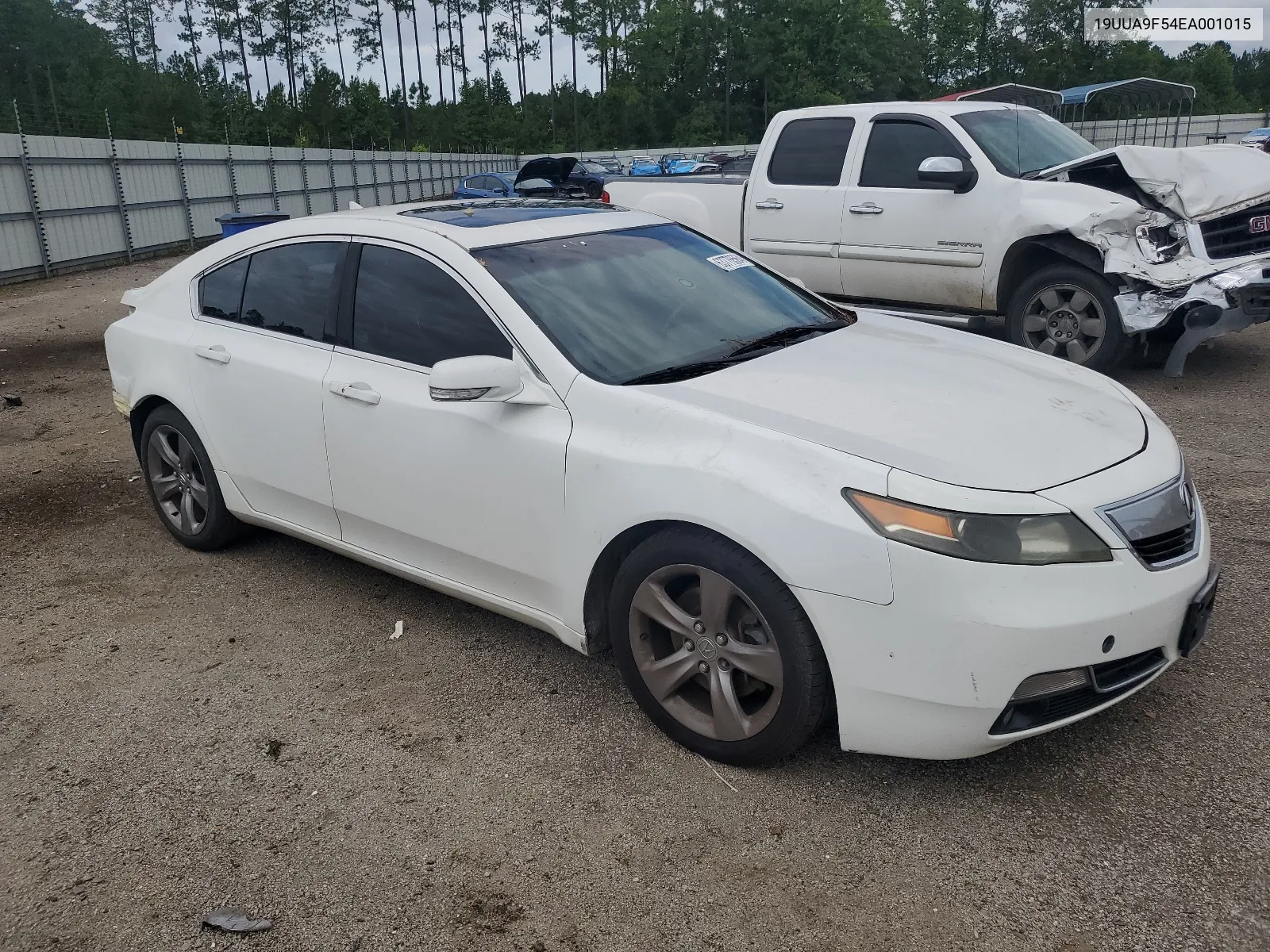 19UUA9F54EA001015 2014 Acura Tl Tech