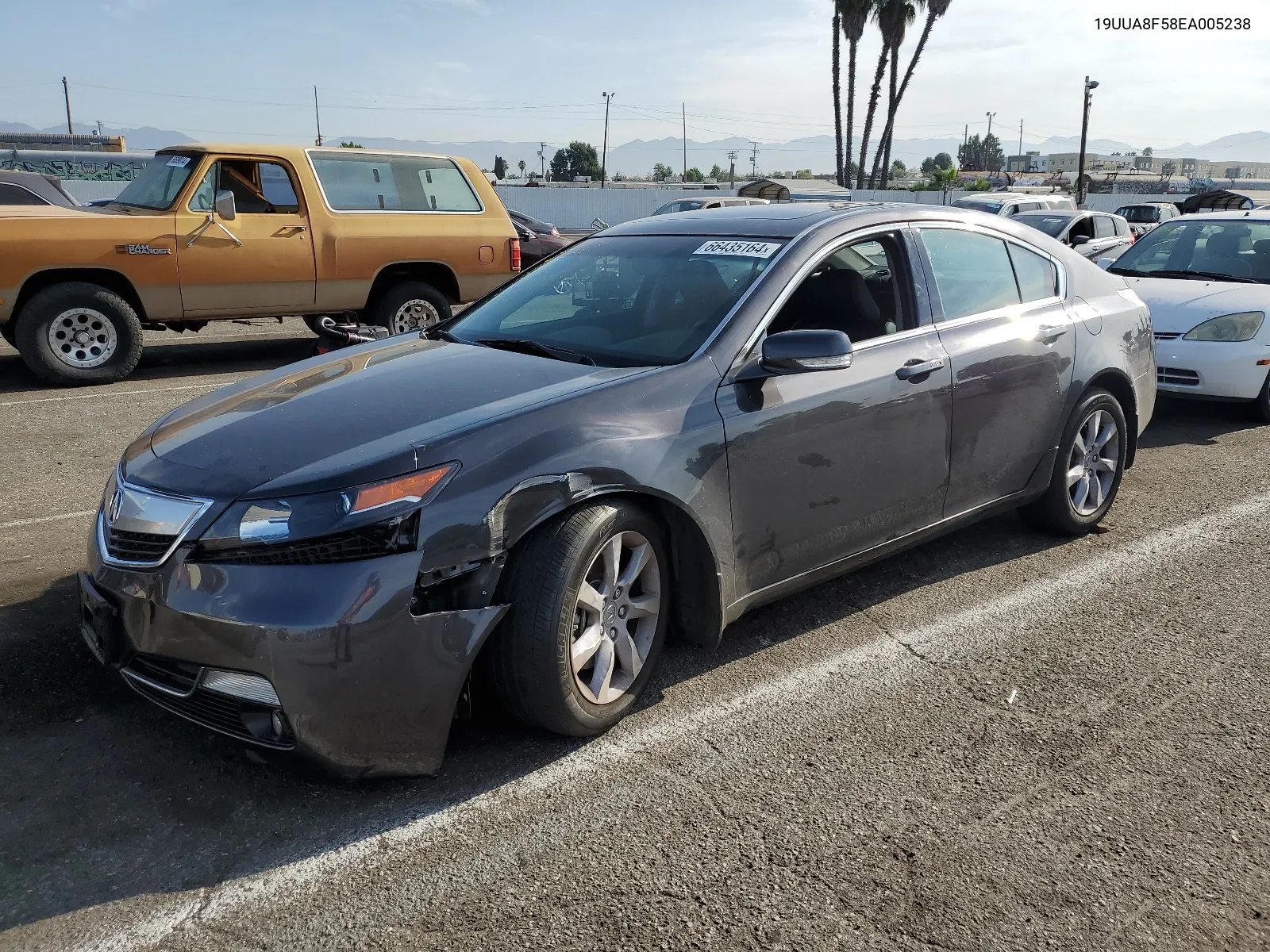 19UUA8F58EA005238 2014 Acura Tl Tech