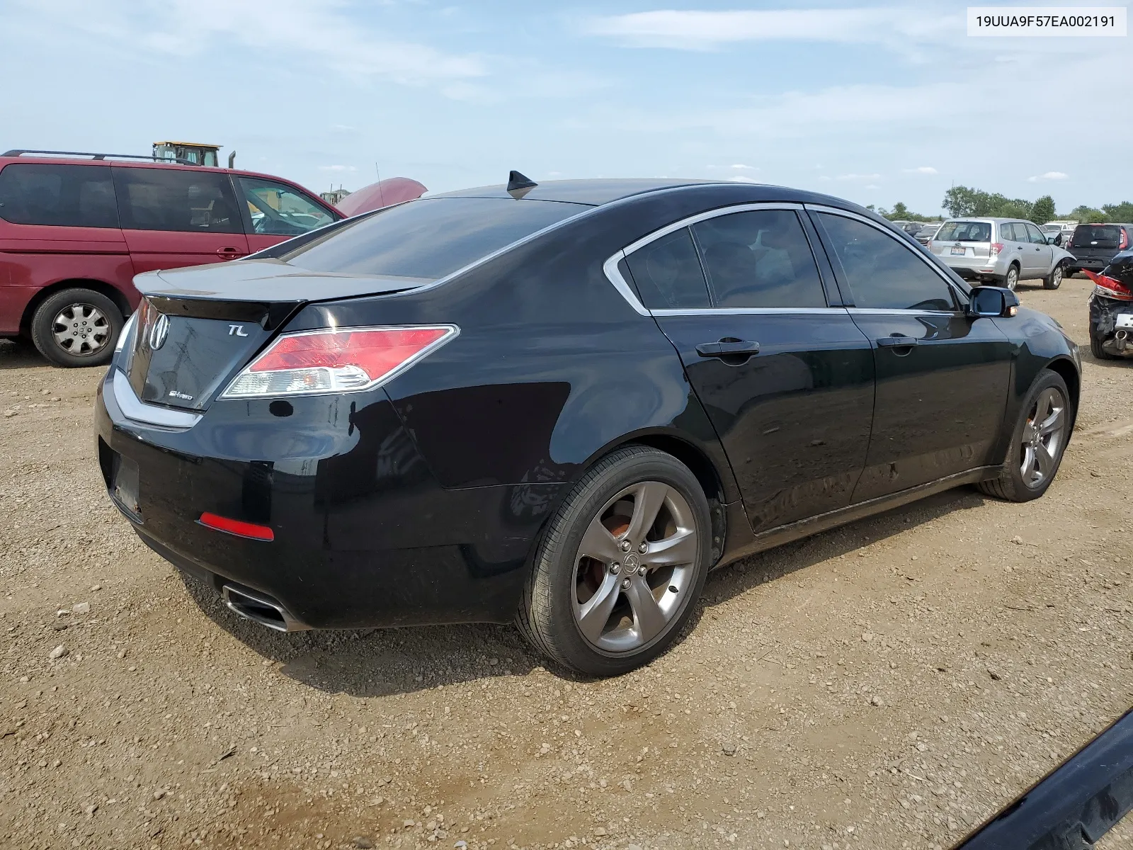 2014 Acura Tl Tech VIN: 19UUA9F57EA002191 Lot: 66674124