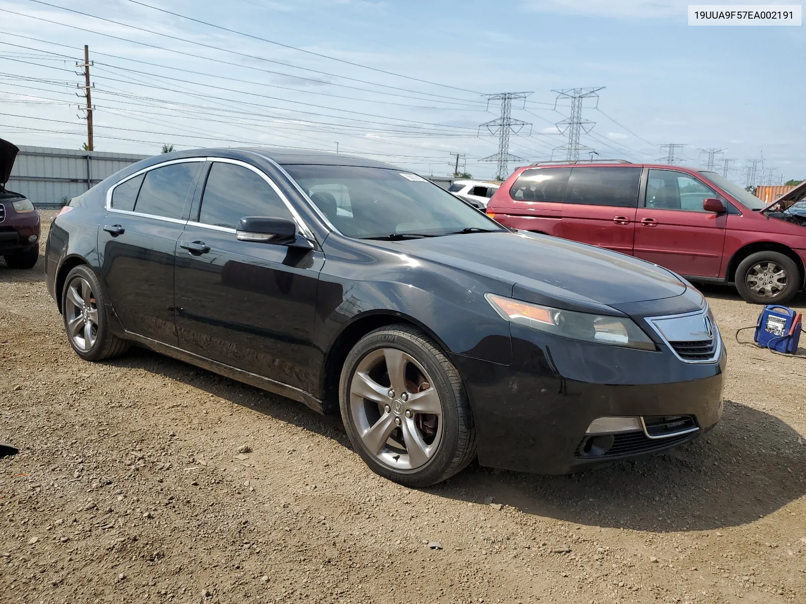 2014 Acura Tl Tech VIN: 19UUA9F57EA002191 Lot: 66674124