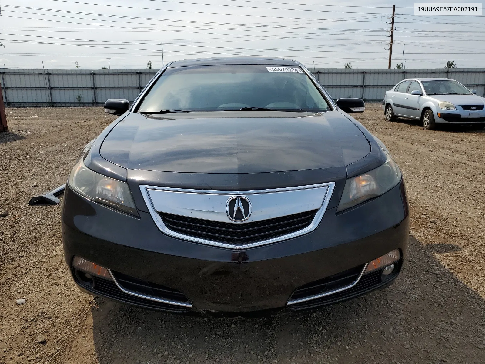 2014 Acura Tl Tech VIN: 19UUA9F57EA002191 Lot: 66674124