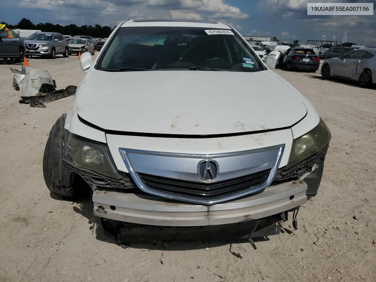 19UUA8F55EA007156 2014 Acura Tl Tech