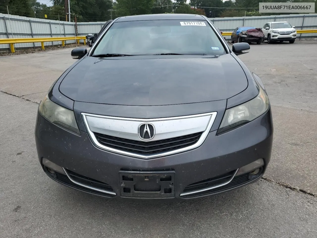 2014 Acura Tl Advance VIN: 19UUA8F71EA006667 Lot: 67917104