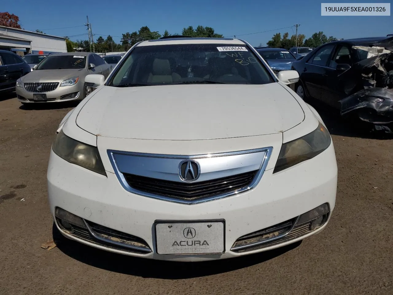 2014 Acura Tl Tech VIN: 19UUA9F5XEA001326 Lot: 70536544