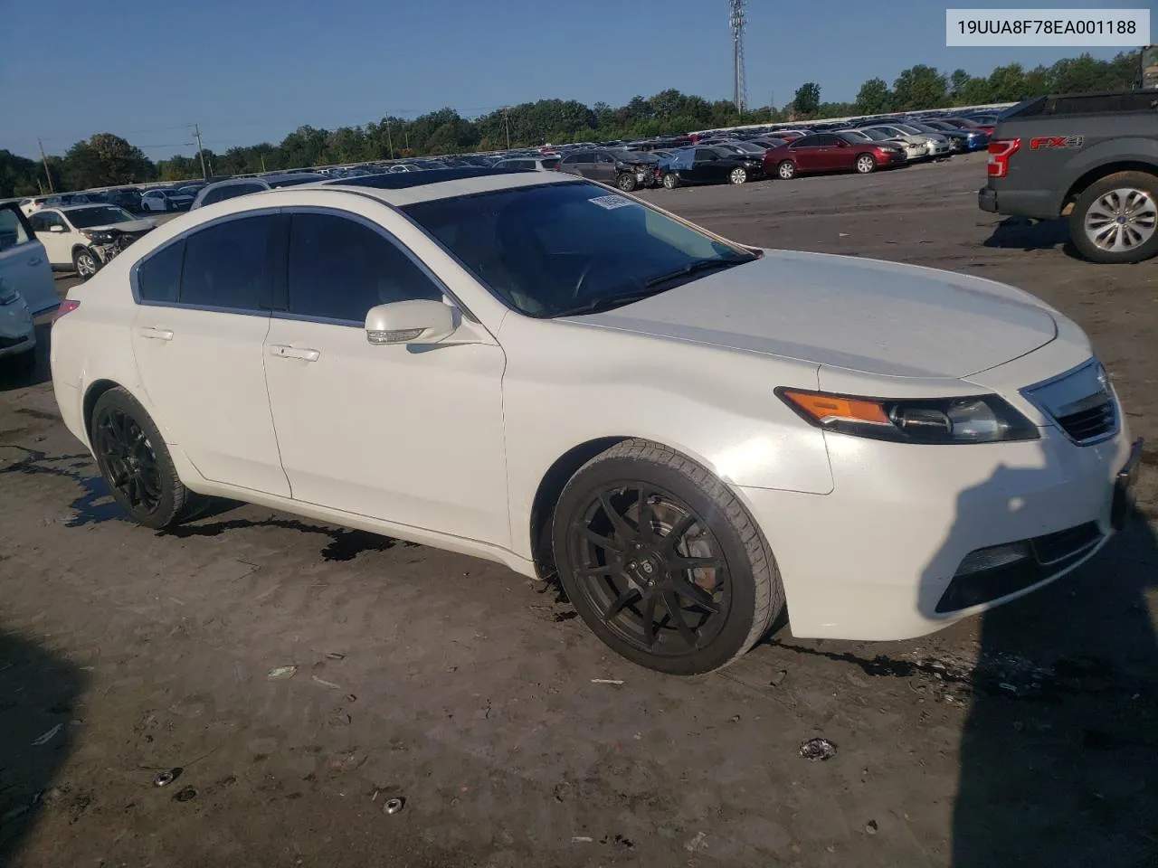 19UUA8F78EA001188 2014 Acura Tl Advance