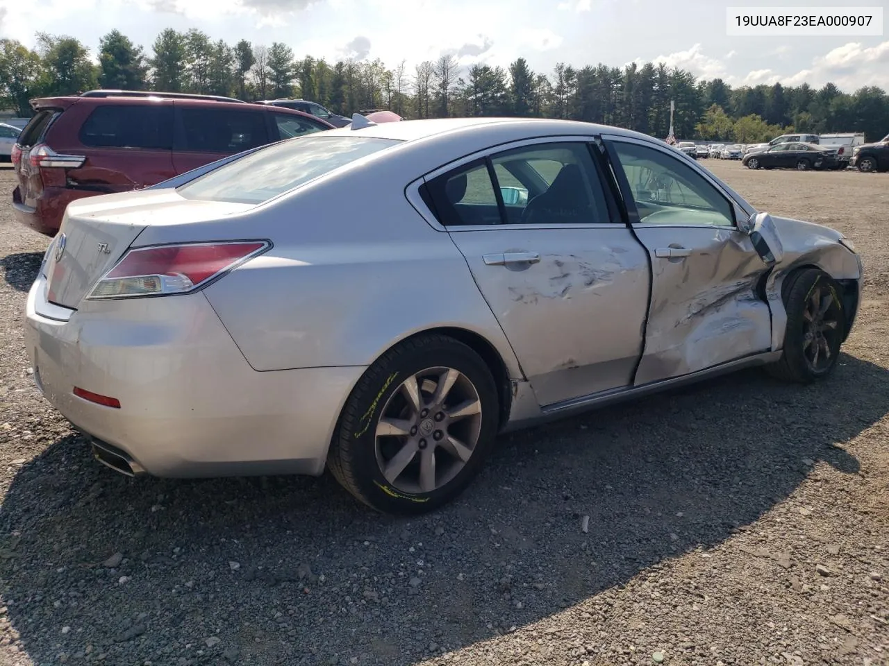 2014 Acura Tl VIN: 19UUA8F23EA000907 Lot: 71008684