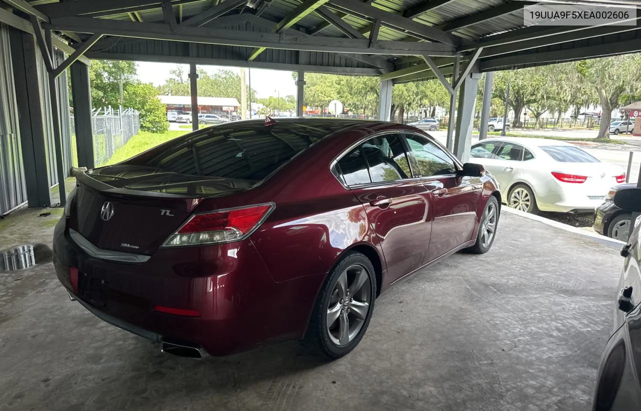 2014 Acura Tl Tech VIN: 19UUA9F5XEA002606 Lot: 71318664