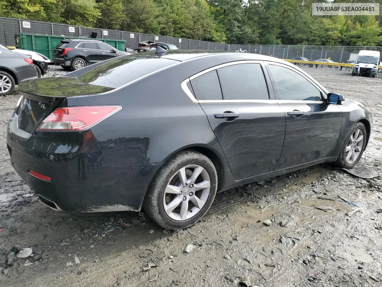 2014 Acura Tl Tech VIN: 19UUA8F53EA004451 Lot: 72893204