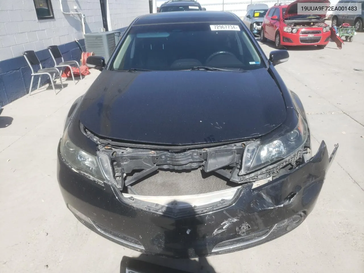 2014 Acura Tl Advance VIN: 19UUA9F72EA001483 Lot: 72967734