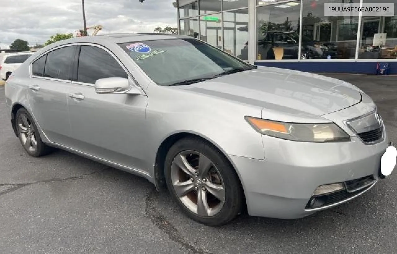 2014 Acura Tl Tech VIN: 19UUA9F56EA002196 Lot: 73391294