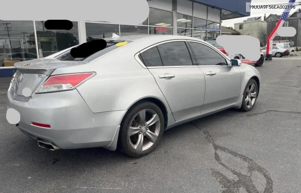 2014 Acura Tl Tech VIN: 19UUA9F56EA002196 Lot: 73391294