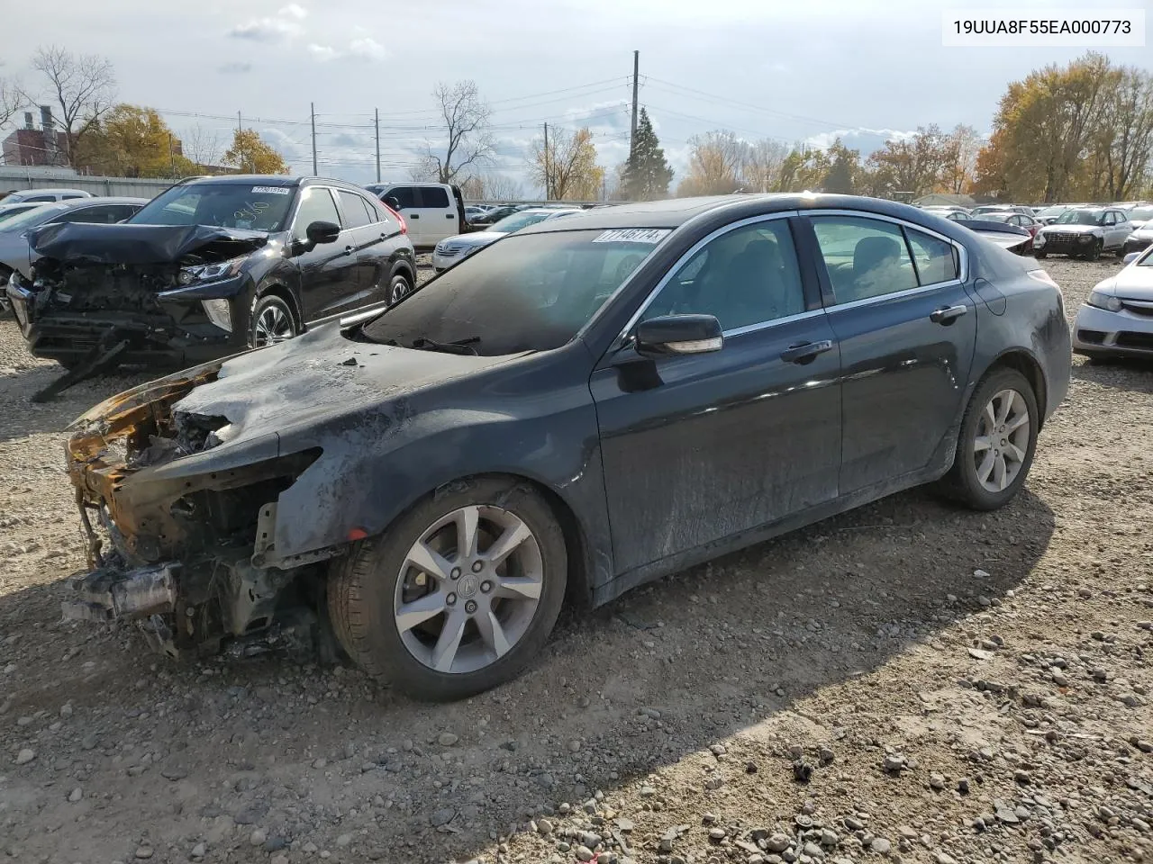 2014 Acura Tl Tech VIN: 19UUA8F55EA000773 Lot: 77146774