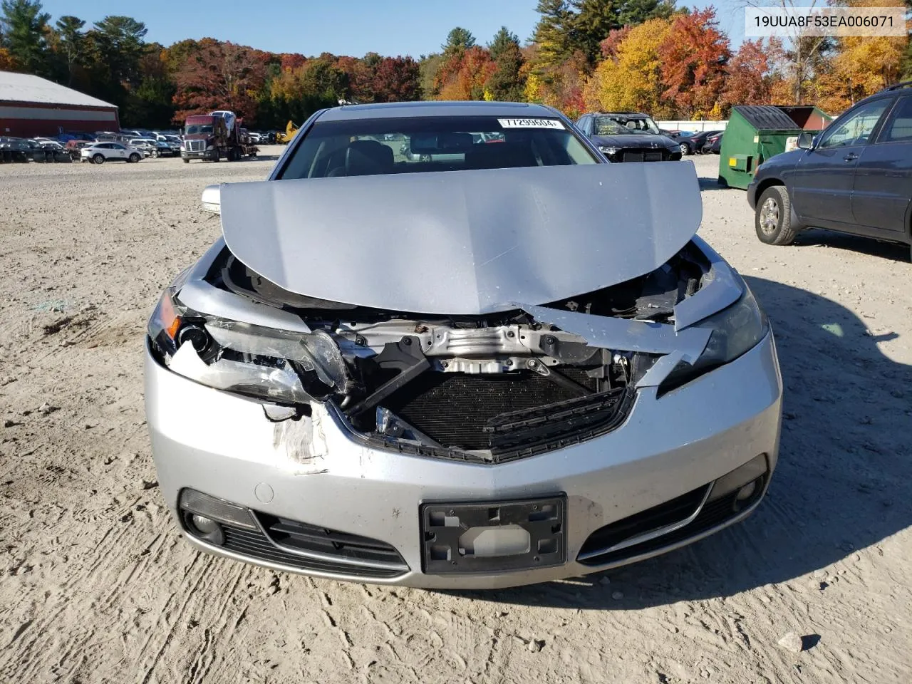 2014 Acura Tl Tech VIN: 19UUA8F53EA006071 Lot: 77299604