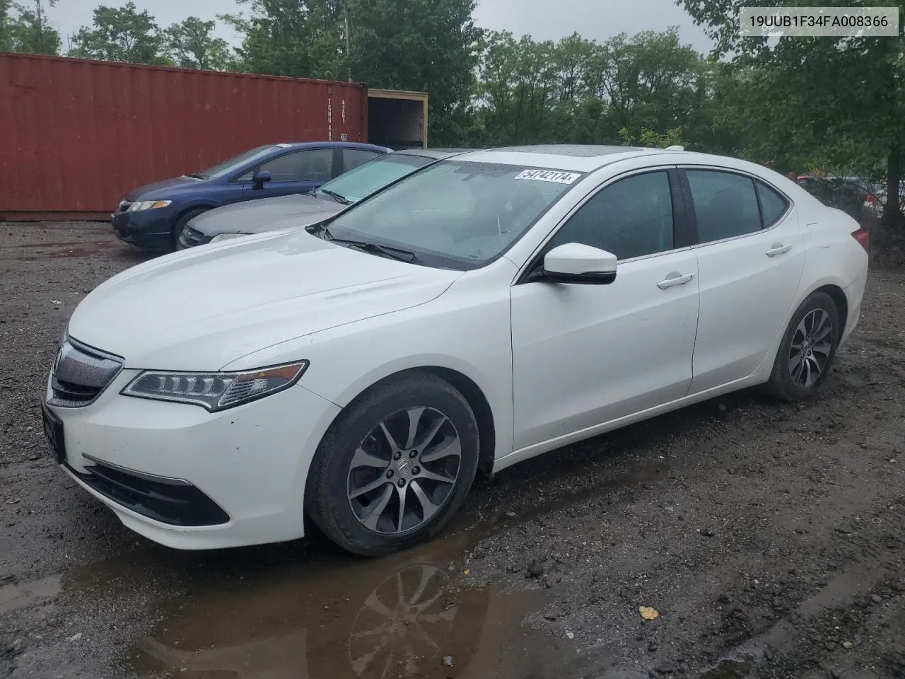 19UUB1F34FA008366 2015 Acura Tlx