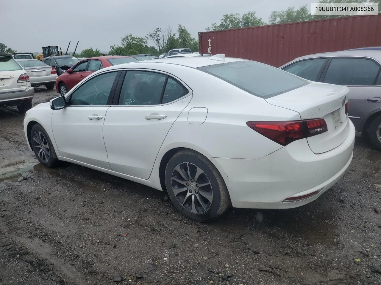 2015 Acura Tlx VIN: 19UUB1F34FA008366 Lot: 54742174