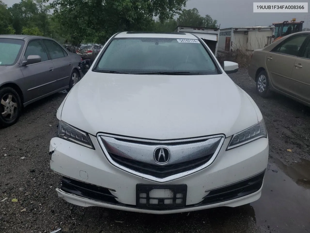 2015 Acura Tlx VIN: 19UUB1F34FA008366 Lot: 54742174