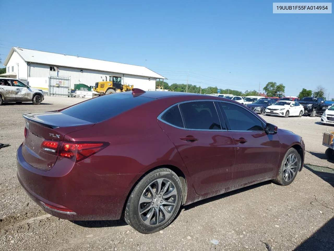 2015 Acura Tlx Tech VIN: 19UUB1F55FA014954 Lot: 56473644