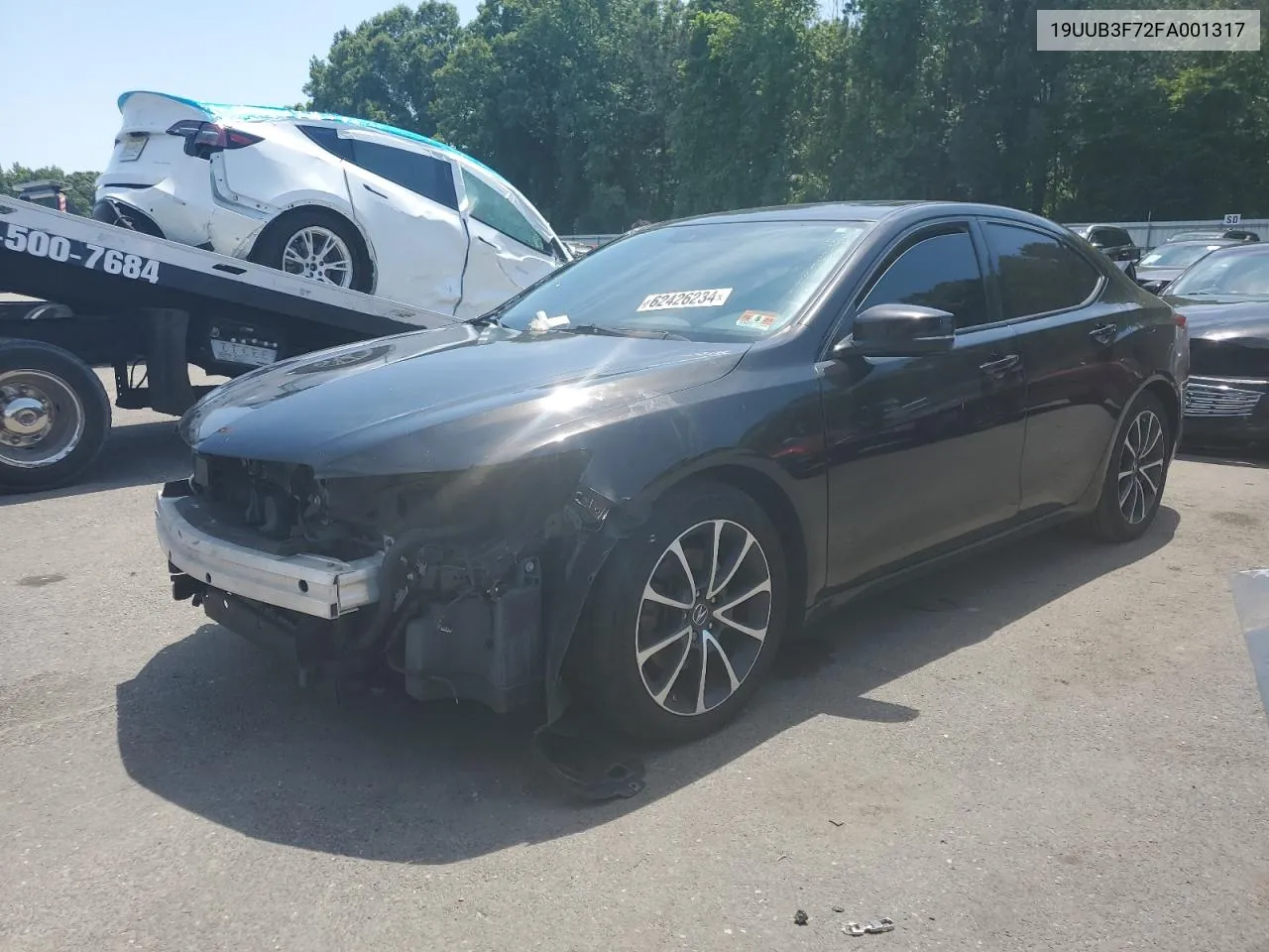 19UUB3F72FA001317 2015 Acura Tlx Advance