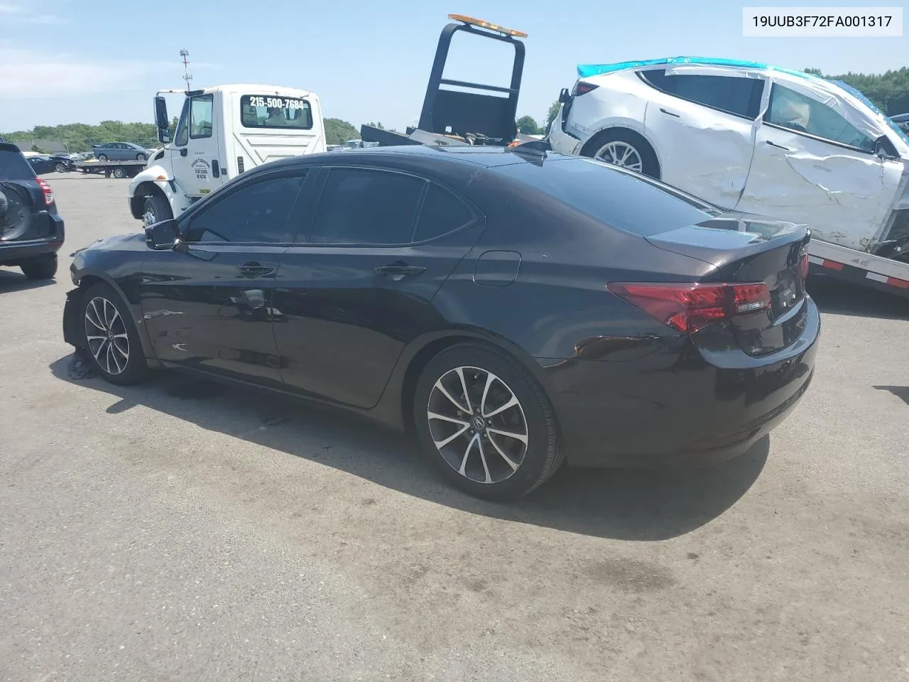 2015 Acura Tlx Advance VIN: 19UUB3F72FA001317 Lot: 62426234