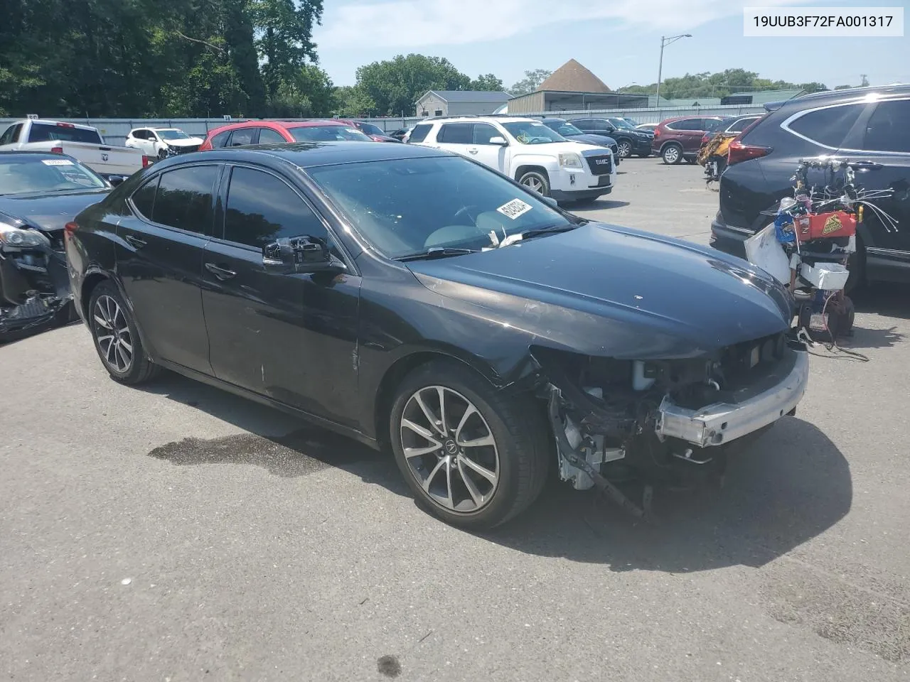 2015 Acura Tlx Advance VIN: 19UUB3F72FA001317 Lot: 62426234