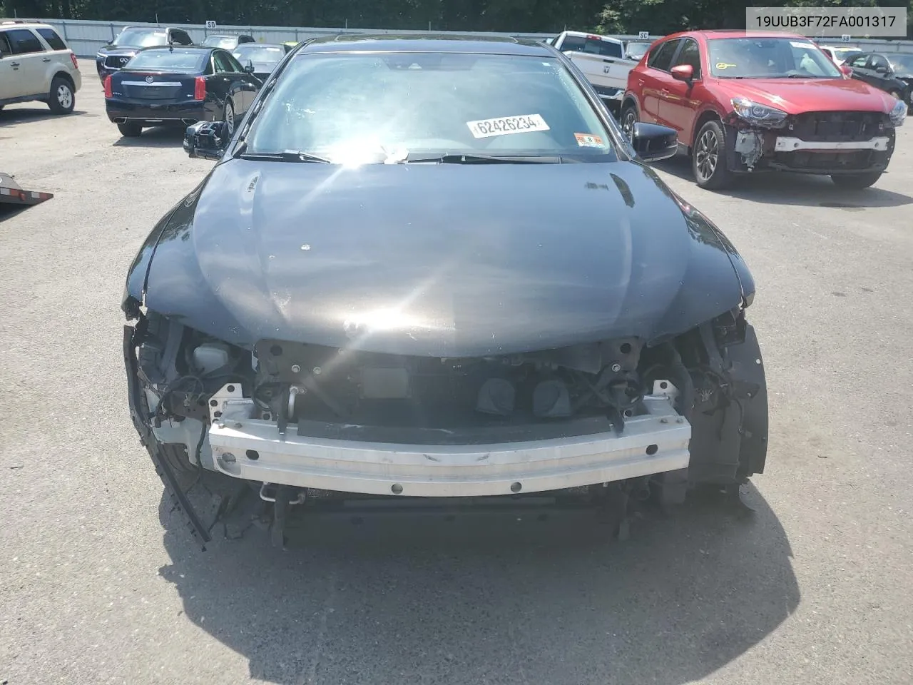 19UUB3F72FA001317 2015 Acura Tlx Advance