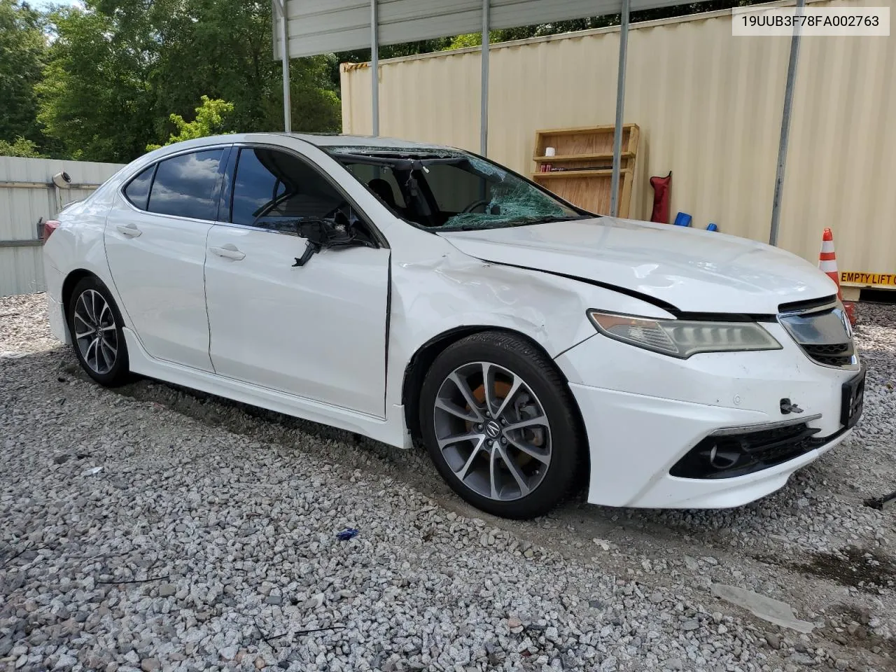 2015 Acura Tlx Advance VIN: 19UUB3F78FA002763 Lot: 62427614