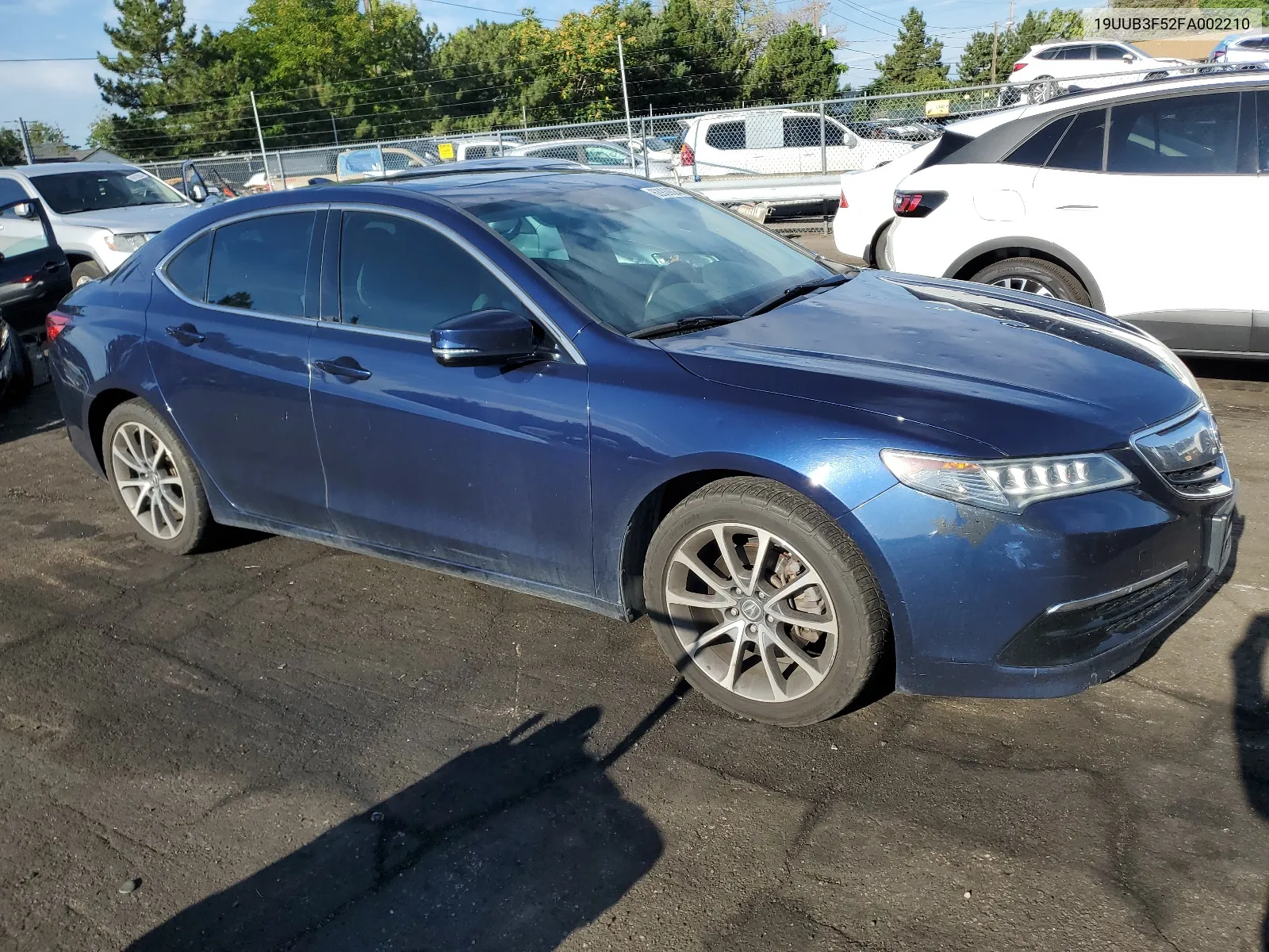 2015 Acura Tlx Tech VIN: 19UUB3F52FA002210 Lot: 62939624