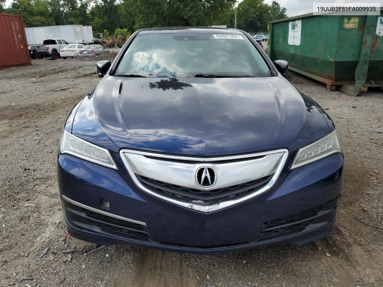 2015 Acura Tlx Tech VIN: 19UUB2F51FA009935 Lot: 64481994