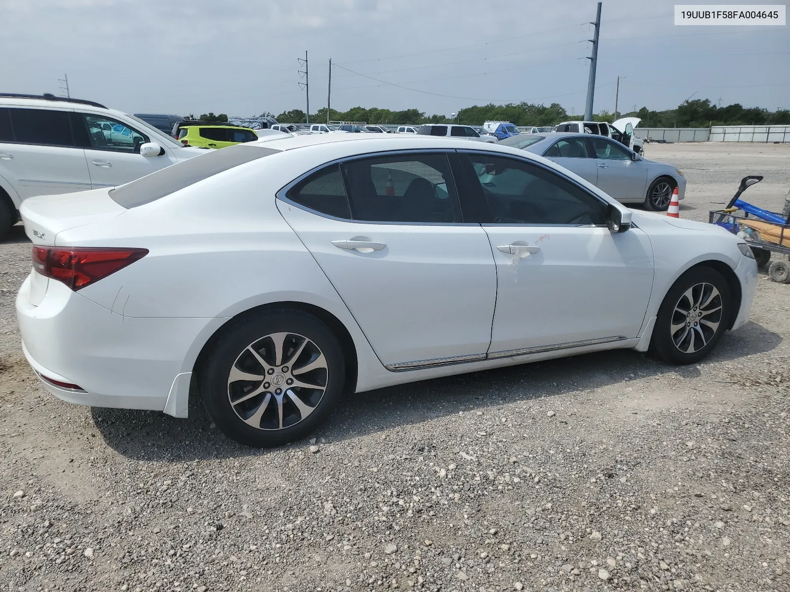 19UUB1F58FA004645 2015 Acura Tlx Tech