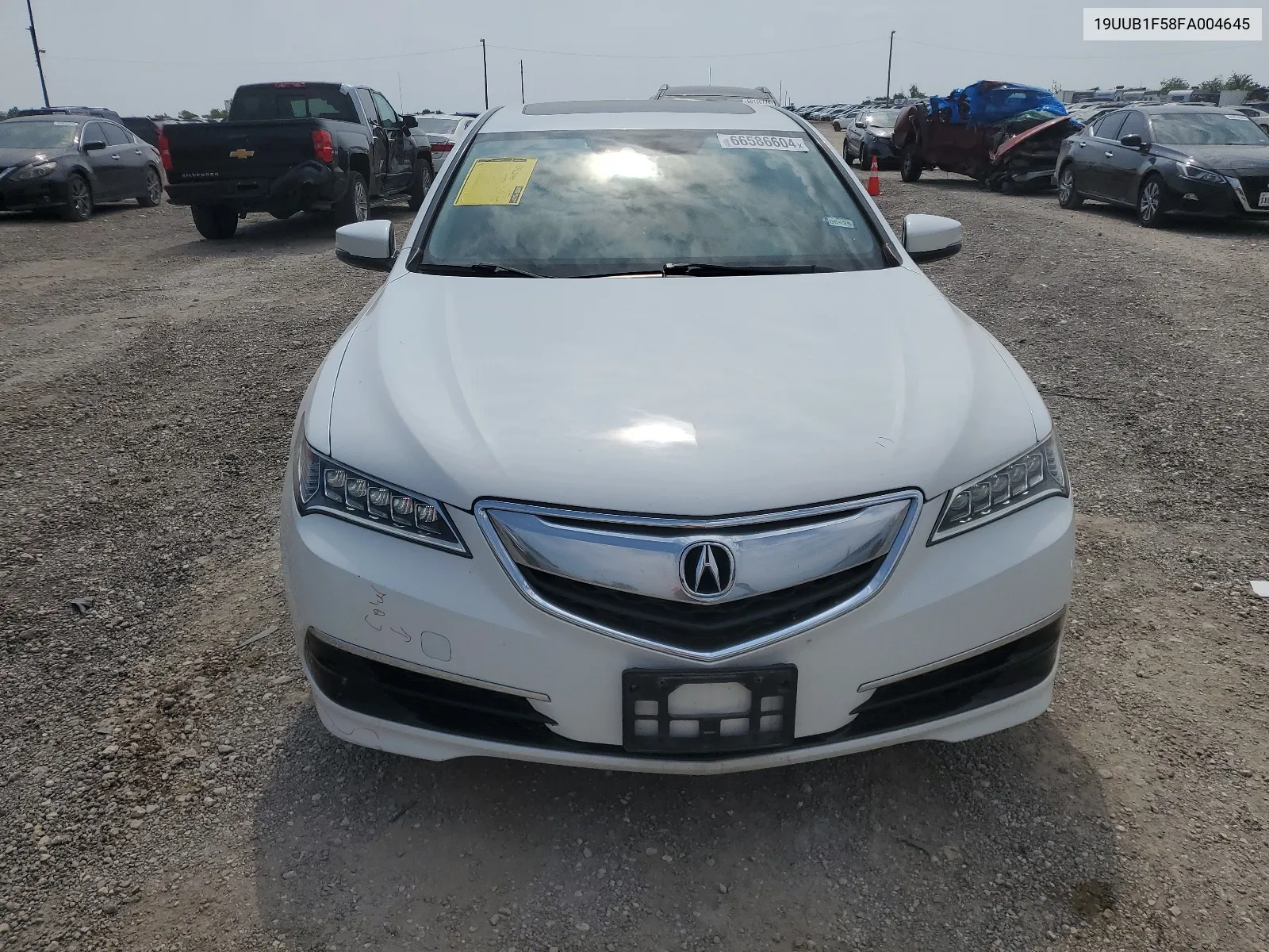 2015 Acura Tlx Tech VIN: 19UUB1F58FA004645 Lot: 66586604