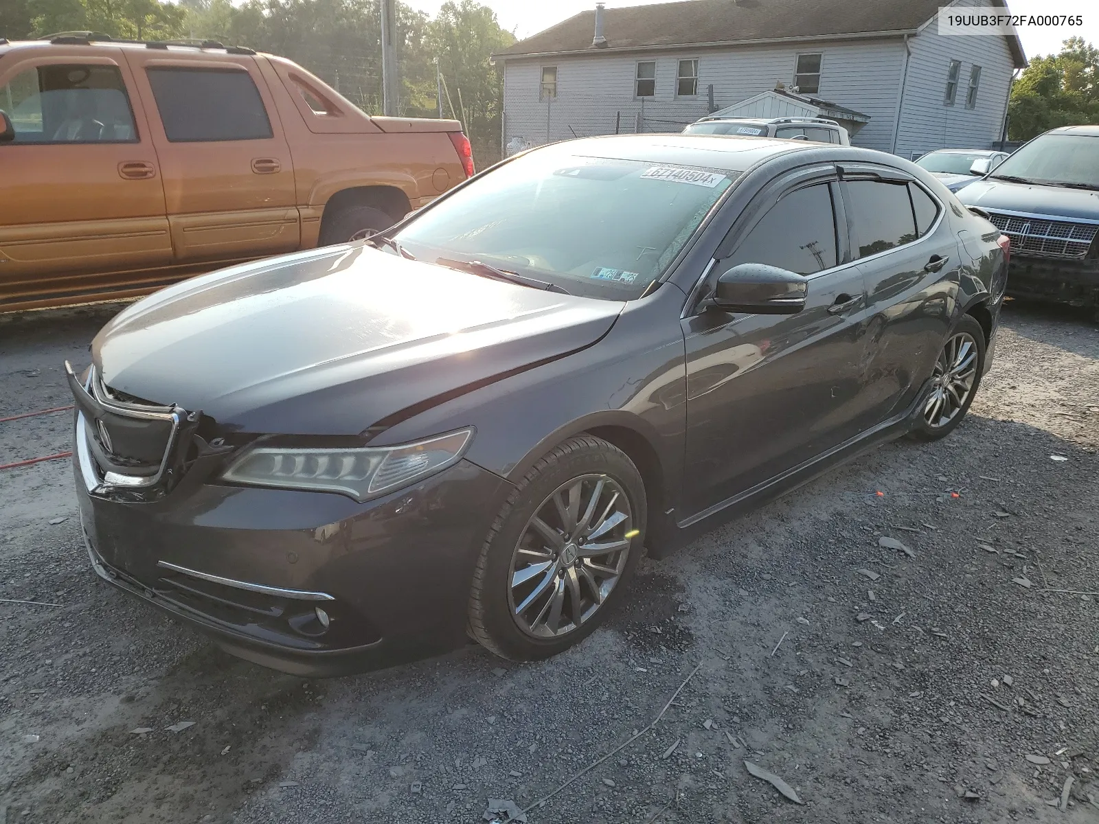 19UUB3F72FA000765 2015 Acura Tlx Advance